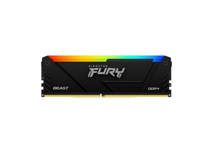KINGSTON DIMM DDR4 8GB 3200MT/s CL16 FURY Beast RGB, XMP