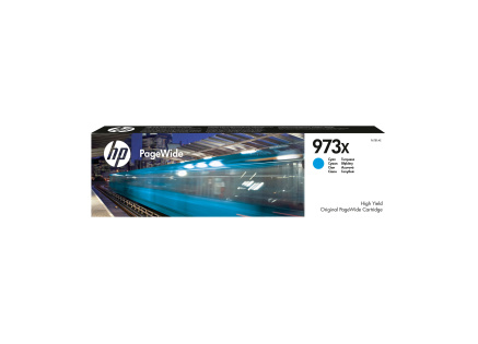HP 973X High Yield Cyan Original PageWide Cartridge (7,000 pages) HP 973X High Yield Cyan Original PageWide Cartridge (7,000 pages)