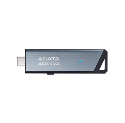 ADATA Flash Disk 512GB UE800, USB 3.2 USB-C, Elite drive, šedá