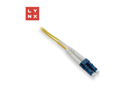 LYNX duplexní patch kabel SM, OS2, LC/LC, 9/125µm, 15m LYNX duplexní patch kabel SM, OS2, LC/LC, 9/125µm, 15m