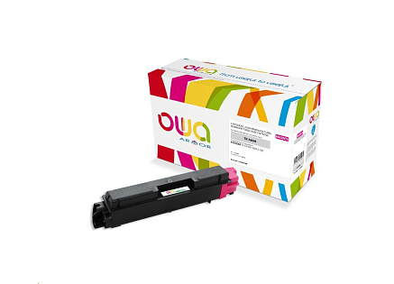 OWA Armor toner pro KYOCERA FSC-5150, 2800 Stran, TK580M, červená/magenta + waste box (TK-580M) OWA Armor toner pro KYOCERA FSC-5150, 2800 Stran, TK580M, červená/magenta + waste box (TK-580M)