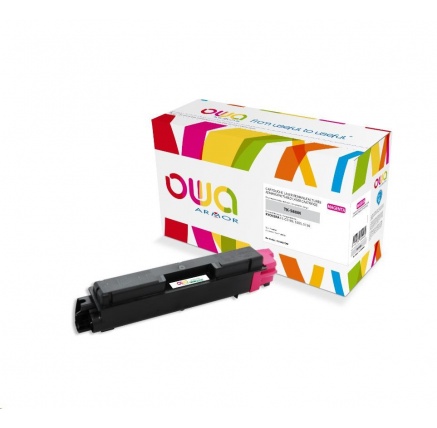 OWA Armor toner pro KYOCERA FSC-5150, 2800 Stran, TK580M, červená/magenta + waste box (TK-580M) OWA Armor toner pro KYOCERA FSC-5150, 2800 Stran, TK580M, červená/magenta + waste box (TK-580M)