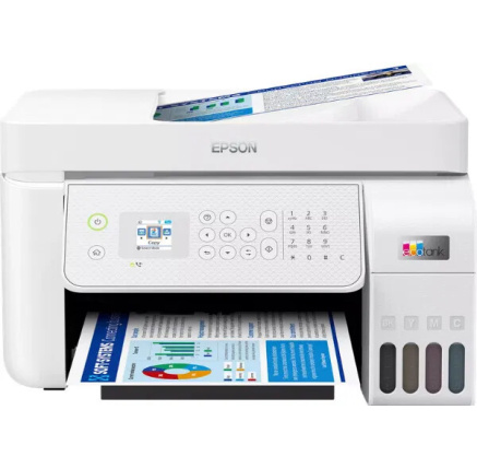 EPSON tiskárna ink EcoTank L5316, 5760x1440dpi, A4, 33ppm, Wi-Fi, USB, Ethernet, ADF, sken,Záruka 5 let  po registraci