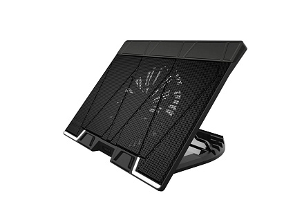 ZALMAN Stojan na notebook ZM-NS3000, až 17", 3xUSB, 1xUSB-C, Naklápěcí, černá