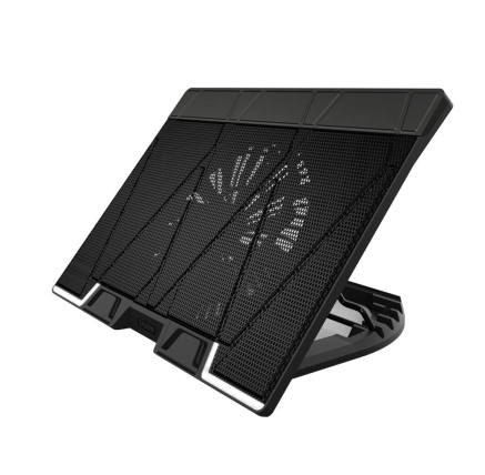 ZALMAN Stojan na notebook ZM-NS3000, až 17", 3xUSB, 1xUSB-C, Naklápěcí, černá
