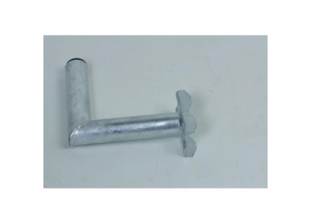 Držák antény na balkón, žárový zinek, délka 20cm