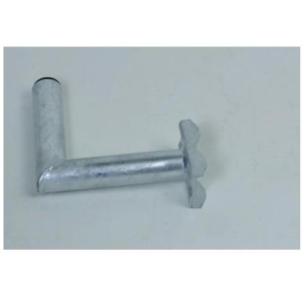 Držák antény na balkón, žárový zinek, délka 20cm