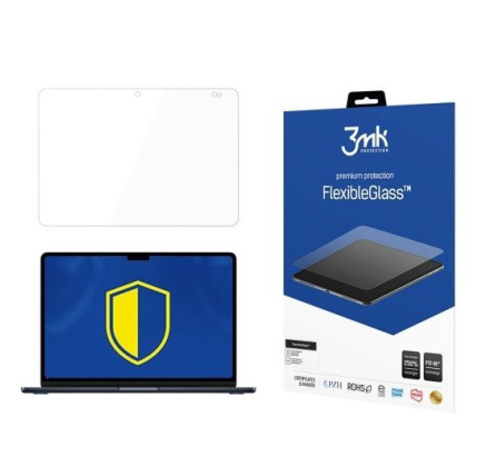 3mk hybridní sklo FlexibleGlass pro Apple MacBook Air 13,6" 2022 M2 3mk hybridní sklo FlexibleGlass pro Apple MacBook Air 13,6" 2022 M2