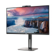 AOC MT IPS LCD  WLED 23,8" 24V5CW/BK -  IPS panel, 1920x1080, HDMI, DP, USB, USB-C, repro, pivot, webcam