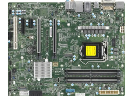 X12SAE, Intel W480 Chipset, support Intel Comet