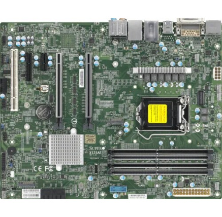 X12SAE, Intel W480 Chipset, support Intel Comet