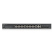 Zyxel GS1920-24V2 28-port Gigabit WebManaged Switch, 24x gigabit RJ45, 4x gigabit RJ45/SFP, fanless