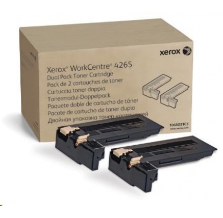 Xerox DMO Sold Dual Pack Toner Cartridge 50K (Two 25K cartridges) pro WorkCentre 4265