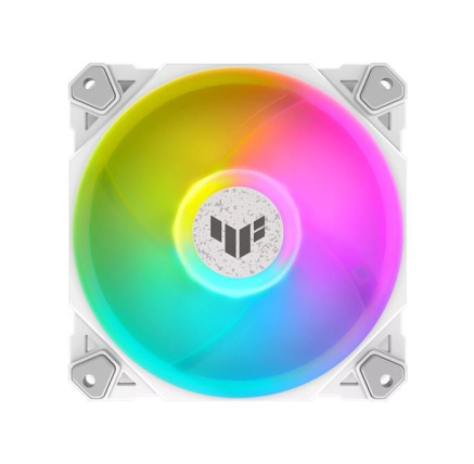 ASUS ventilátor TUF GAMING TF120 ARGB WHITE, 120mm PC case fan