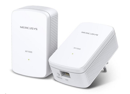 MERCUSYS MP500 KIT Powerline set (AV1000, 1xGbELAN) MERCUSYS MP500 KIT Powerline set (AV1000, 1xGbELAN)