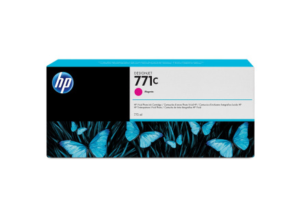 HP 771C Magenta DJ Ink Cart, 775 ml, B6Y09A