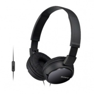 SONY stereo sluchátka MDR-ZX110AP, černá