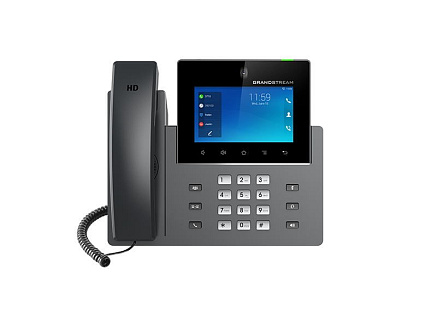 Grandstream GXV3450, IP video-telefon s Androidem 11, 16 linek, 16 SIP účtů, 2MPx CMOS kamera, Wi-Fi, 5" LCD Grandstream GXV3450, IP video-telefon s Androidem 11, 16 linek, 16 SIP účtů, 2MPx CMOS kamera, Wi-Fi, 5" LCD
