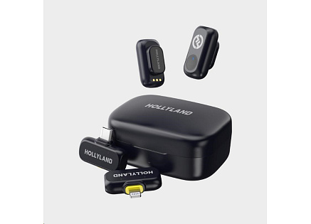 Hollyland LARK A1 Combo with USB-C RX + Lightning RX + Charging Case Hollyland LARK A1 Combo with USB-C RX + Lightning RX + Charging Case