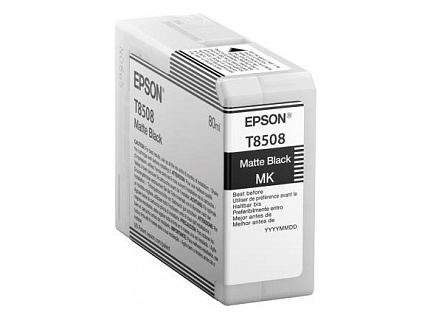 EPSON ink čer ULTRACHROME HD "Kosatka" - Matte Black - T850800 (80 ml)