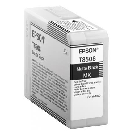 EPSON ink čer ULTRACHROME HD "Kosatka" - Matte Black - T850800 (80 ml) EPSON ink čer ULTRACHROME HD "Kosatka" - Matte Black - T850800 (80 ml)