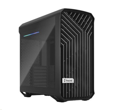 FRACTAL DESIGN skříň Torrent Compact Black TG Dark Tint, USB 3.1 Type-C, 2x USB 3.0, bez zdroje, E-ATX
