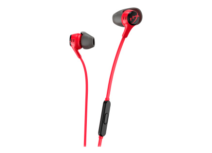 HyperX Cloud Earbuds II RED Gaming Earbuds with Mic - Sluchátka pro herní konsole