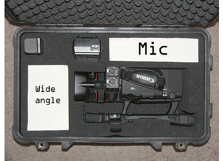 Canon HC-4200 hliníkový kufr