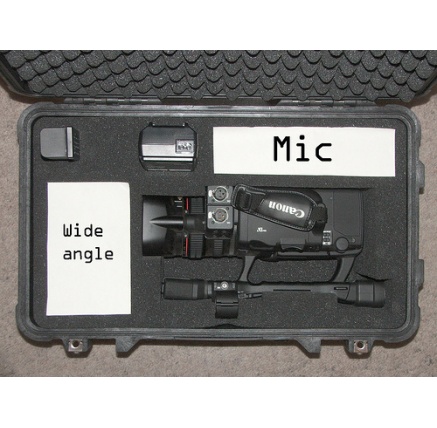 Canon HC-4200 hliníkový kufr Canon HC-4200 hliníkový kufr