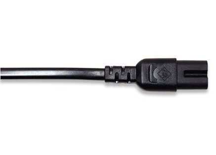 MANHATTAN kabel napájecí CEE 7/16 Male to C7 Female ("Euro 8"), 1.8 m (6 ft.), Black MANHATTAN kabel napájecí CEE 7/16 Male to C7 Female ("Euro 8"), 1.8 m (6 ft.), Black