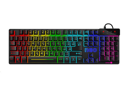 CONNECT IT klávesnice NEO, černá, gaming (CZ+SK verze) CONNECT IT klávesnice NEO, černá, gaming (CZ+SK verze)