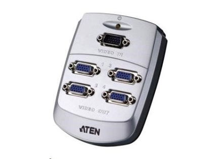ATEN Rozbočovač VGA 1PC - 4VGA ATEN Rozbočovač VGA 1PC - 4VGA
