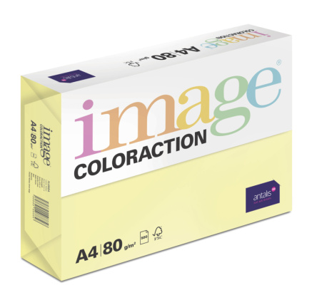 Antalis Papír Image Coloraction Florida - citrónově žlutá (ZG34) A4 (80g/500ks)