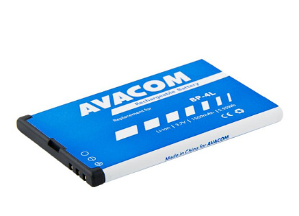 AVACOM baterie do mobilu Nokia E55, E52, E90, Li-Ion 3,7V 1500mAh (náhrada BP-4L)