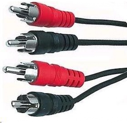 PREMIUMCORD Kabel audio 2x Cinch - 2x Cinch (RCA, M/M) 3m PREMIUMCORD Kabel audio 2x Cinch - 2x Cinch (RCA, M/M) 3m