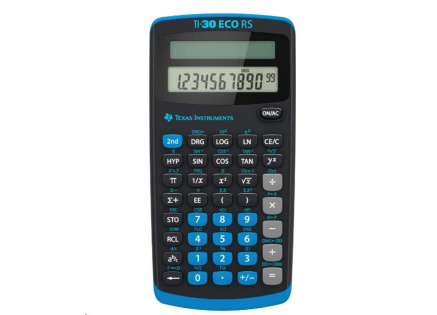 TEXAS Instrument kalkulačka - TI-30 ECO RS Vědecký kalkulátor