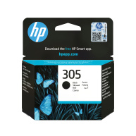HP 305 Black Original Ink Cartridge (120 pages)