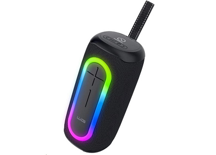 WG - Bluetooth Speaker WG AirFlex PureBeats, 40W, TWS, LED, černá WG - Bluetooth Speaker WG AirFlex PureBeats, 40W, TWS, LED, černá