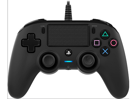 Nacon Wired Compact Controller - ovladač pro PlayStation 4 - černý