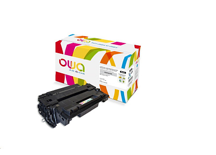 OWA Armor toner pro HP Laserjet P3015, Ese 500 MFP M525, Pro M521, 6000 Stran, CE255A, černá/black