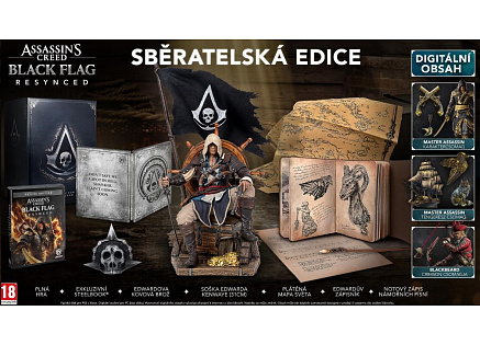 PS5 hra Assassin's Creed Black Flag Resynced Collector's Edition