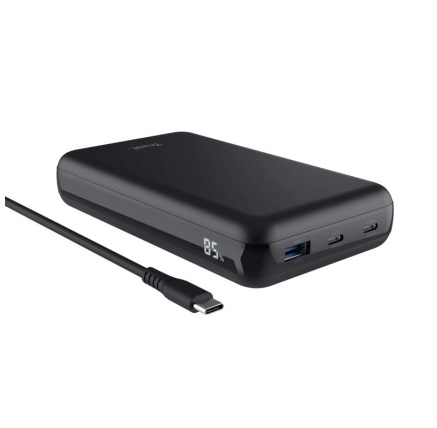 TRUST Powerbanka pro Notebook 100W, 2xUSB-C, 1xUSB - 20000mAh