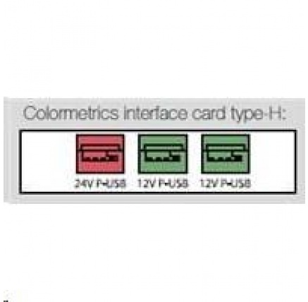 Colormetrics interface card, type-H Colormetrics interface card, type-H