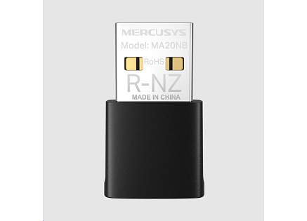 MERCUSYS MA20NB WiFi5 USB nano adapter (AC650,2,4GHz/5GHz,Bluetooth5.0,USB2.0)