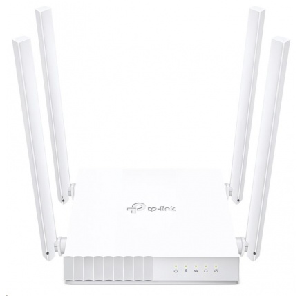 TP-Link Archer C24 WiFi5 router (AC750, 2,4GHz/5GHz, 4x100Mb/s LAN, 1x100Mb/s WAN)