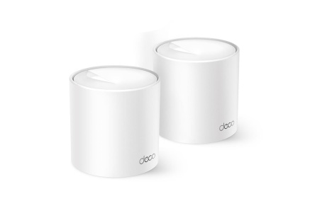 TP-Link Deco X10(2-pack) WiFi6 Mesh (AX1500, 2,4GHz/5GHz, 2xGbELAN/WAN) TP-Link Deco X10(2-pack) WiFi6 Mesh (AX1500, 2,4GHz/5GHz, 2xGbELAN/WAN)
