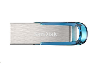 SanDisk Flash Disk 64GB Ultra Flair, USB 3.0, tropic modrá