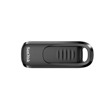 SanDisk Flash Disk 256GB Ultra Slider, USB-C 3.2, Černá