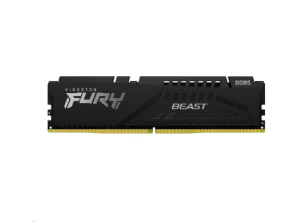 KINGSTON DIMM DDR5 8GB 6000MT/s CL36 FURY Beast Černá EXPO
