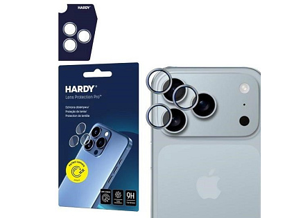 3mk HARDY Lens Protection Pro pro Apple iPhone 17 Pro /17 Pro Max Titanium Gray
